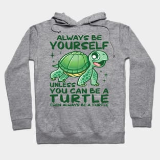 Always Be Yourself Unless You Can Be A Turtle Hoodie